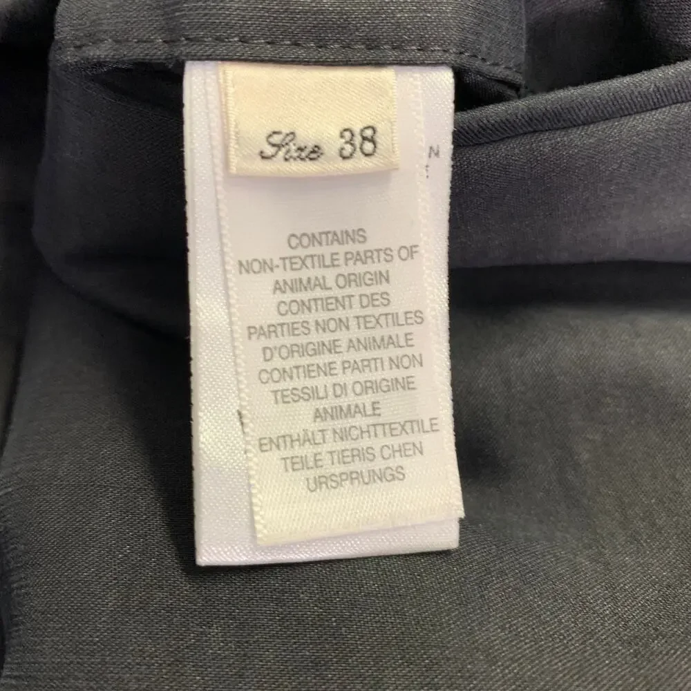 PAUL SMITH Size 38 Black Cotton Blend Single Breasted Sport Coat